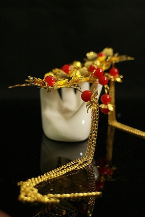 花树状金步摇晋朝