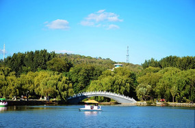 ��ɽ��һ�Ź�԰�Ͷ����ϵ���ͧ