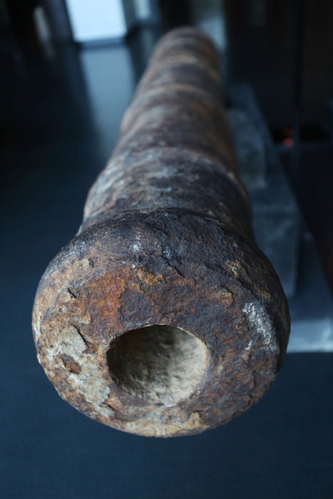 历史文物古代铁炮图片