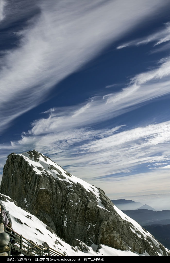 原創攝影圖 自然風景 冰川雪地 玉龍雪山巔峰