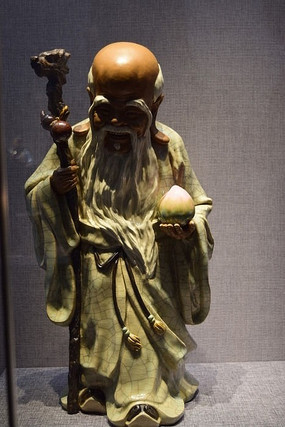 八仙过海之张果老雕塑