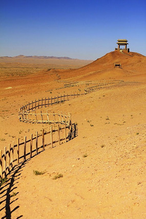 嘉峪关阳关古道今夕