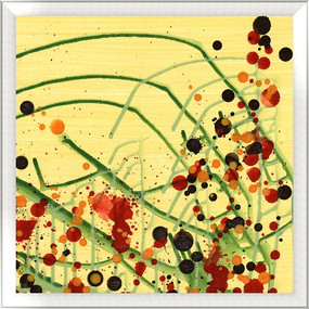 色块抽象画油画抽象画