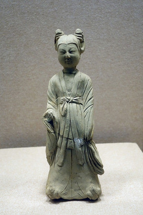 唐代仕女俑高清图片下载_红动中国