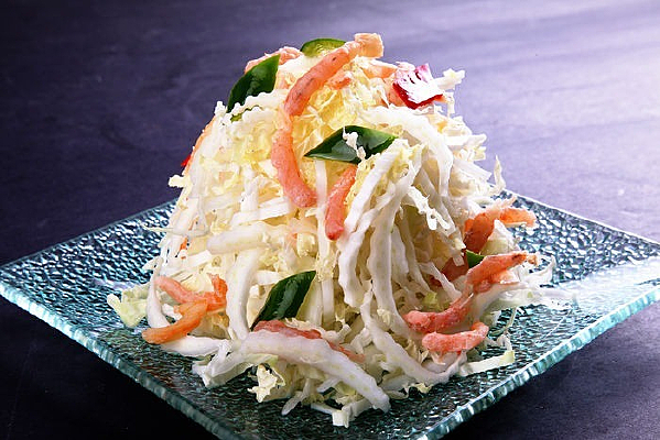 虾干白菜丝