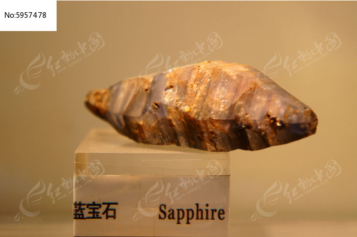 蓝宝石展品图片