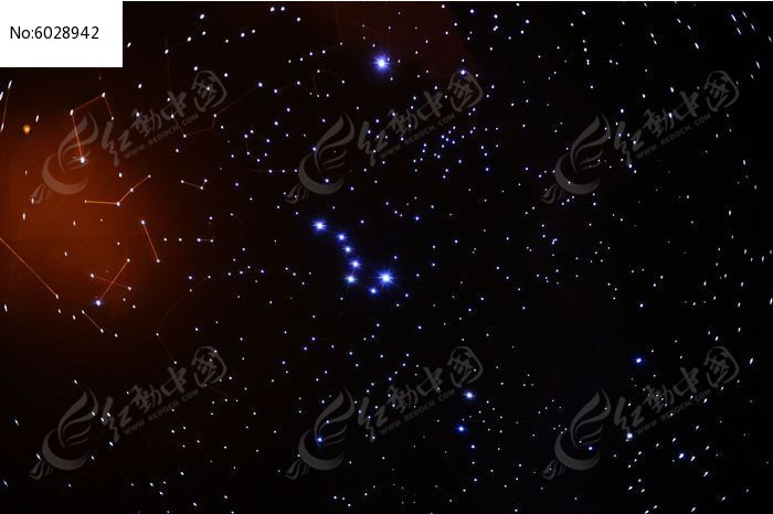 夜空星斗图片