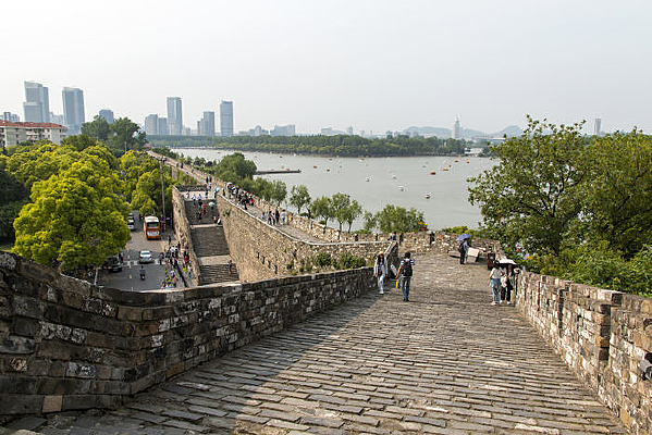 南京明城墙礓磋古道下坡