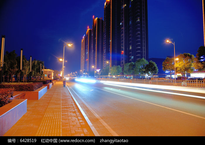 馬路夜景