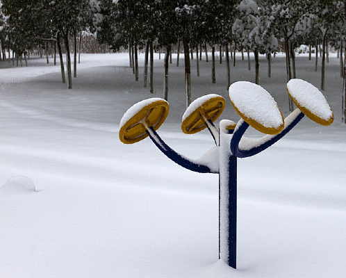 ̫���������ϵİ�ѩ