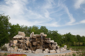 ��������µ�԰�־���ɽʯ