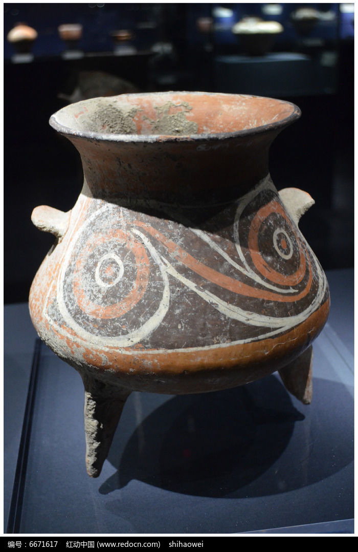 河姆渡文化彩陶瓮