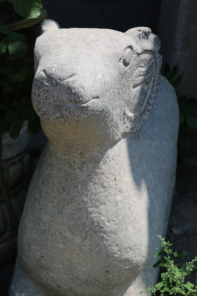 石雕羊