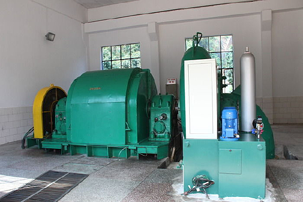 某水电站的一台水轮发电机组