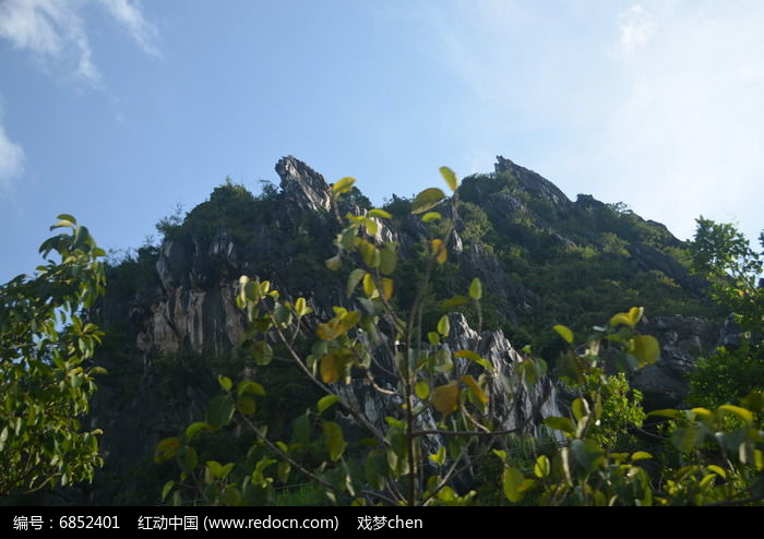 大山景色石山山峰圖片