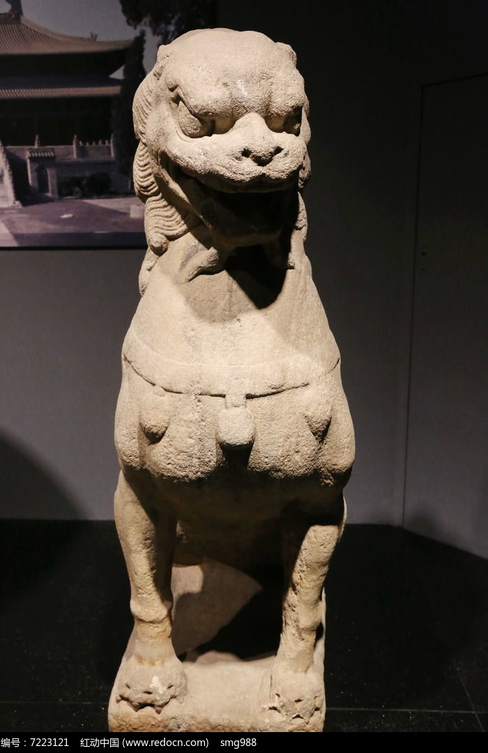 元代廋老虎石雕像