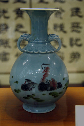 �ʻ�����ͼ˫��ƿ