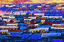 �����ͻ���ѩ��羰��