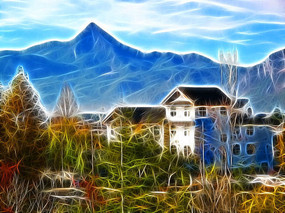 ���Ի���ɽ��С¥��