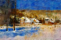 ���Ի���ѩԭľ�ݡ�