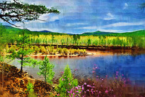 �����ͻ���ɭ�ֺ�֮����