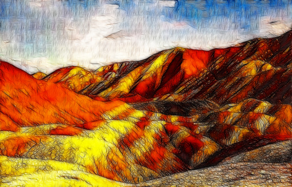 �߲�ɽ�·羰��