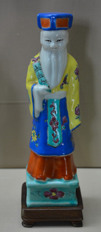 收藏品粉彩八仙张果老