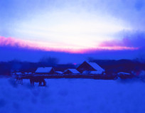 ����ˮ�ʻ���ѩ��ĺɫ��