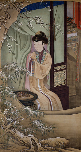 雍正美人图十二帧2