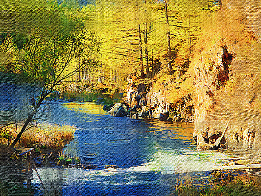 �����ͻ���ɽϪ�ﾰ��