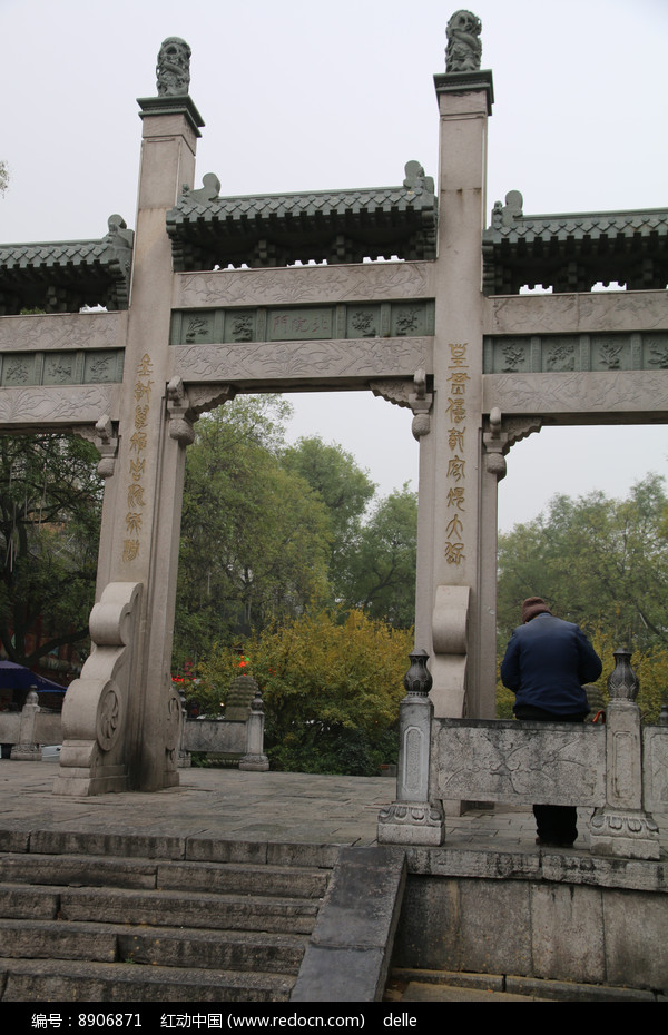 漂亮的牌坊 图片