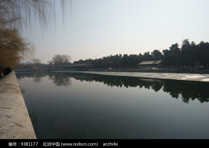 北京护城河图片