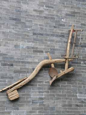 古代农具铁犁铧