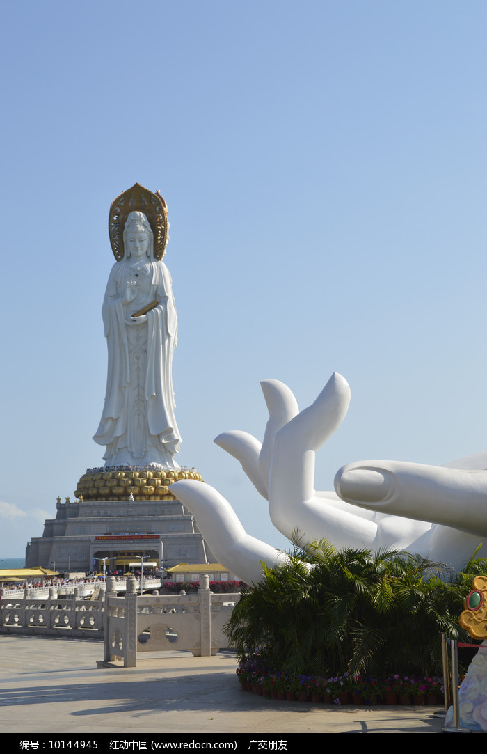 南山寺观音雕像 图片