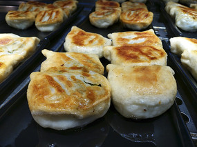 生煎包特写