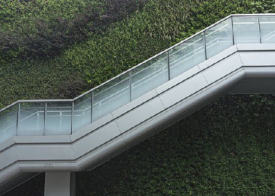 建筑内露天步行楼梯