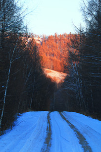 �ֺ�ѩԭ����ɽ·ѩ��