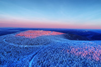 ѩ��ɽ�ֳ����羰 