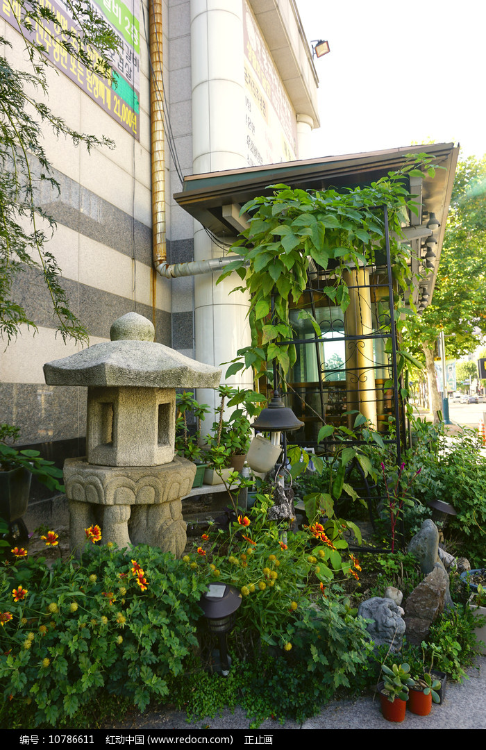 韓國庭院花園景觀裝飾