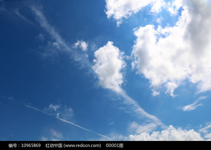 藍天白雲實拍