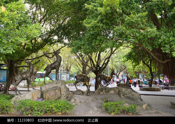 惠州南湖城市广场雕塑 图片