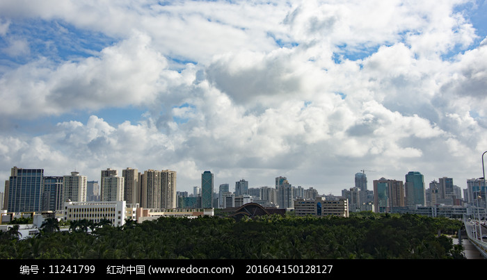 高楼建筑群图片