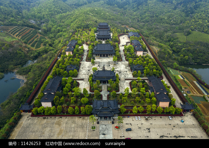 宣城广教寺全景图片