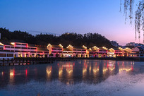 ����ˮ��ҹɫ��Ӱͼ