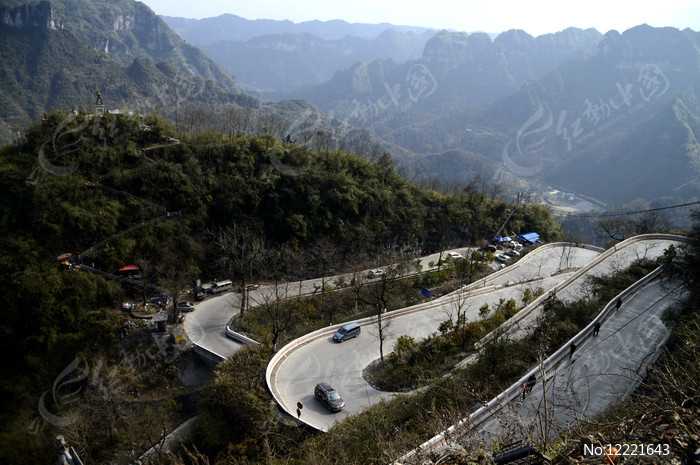 邢台西寨村盘山路图片