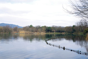 西湖茅家埠风景