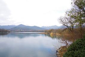 西湖茅家埠山水风光