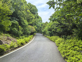 山湾道路素材