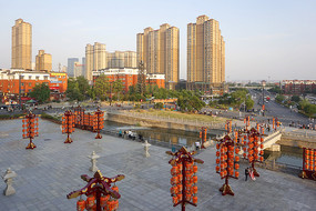 洛阳应天门遗址南广场及城市