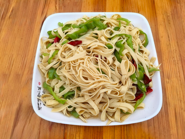 青椒干丝